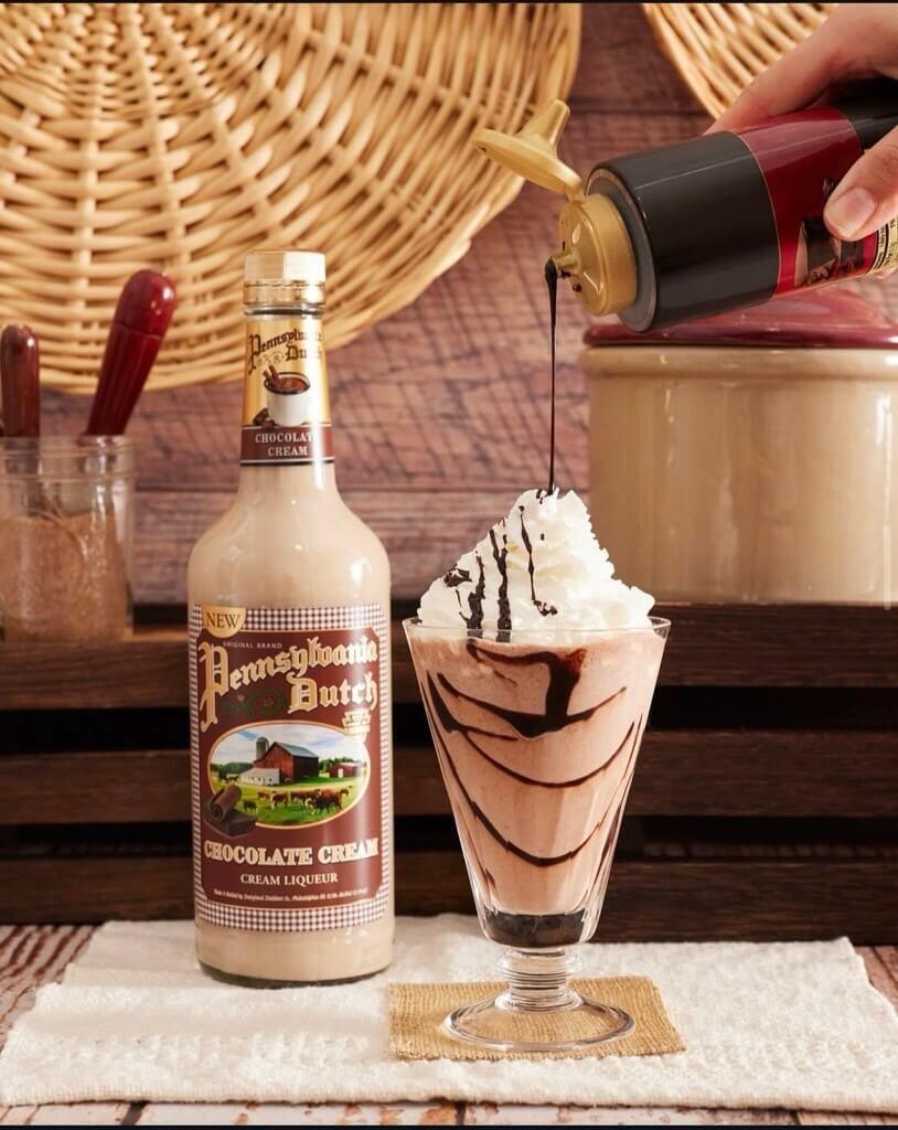 Boozy Hazelnut Chocolate Shake